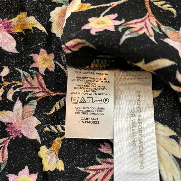 NWT Loft Ruffle Cuff Midi Dress, size 2 - Picture 5 of 5